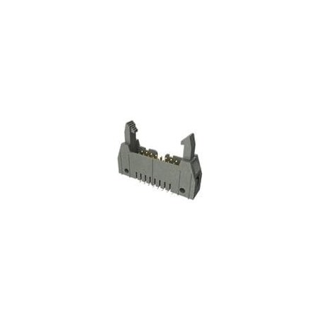 Fci Board Connector, 20 Contact(S), 2 Row(S), Male, Right Angle, Solder Terminal 66429-067LF